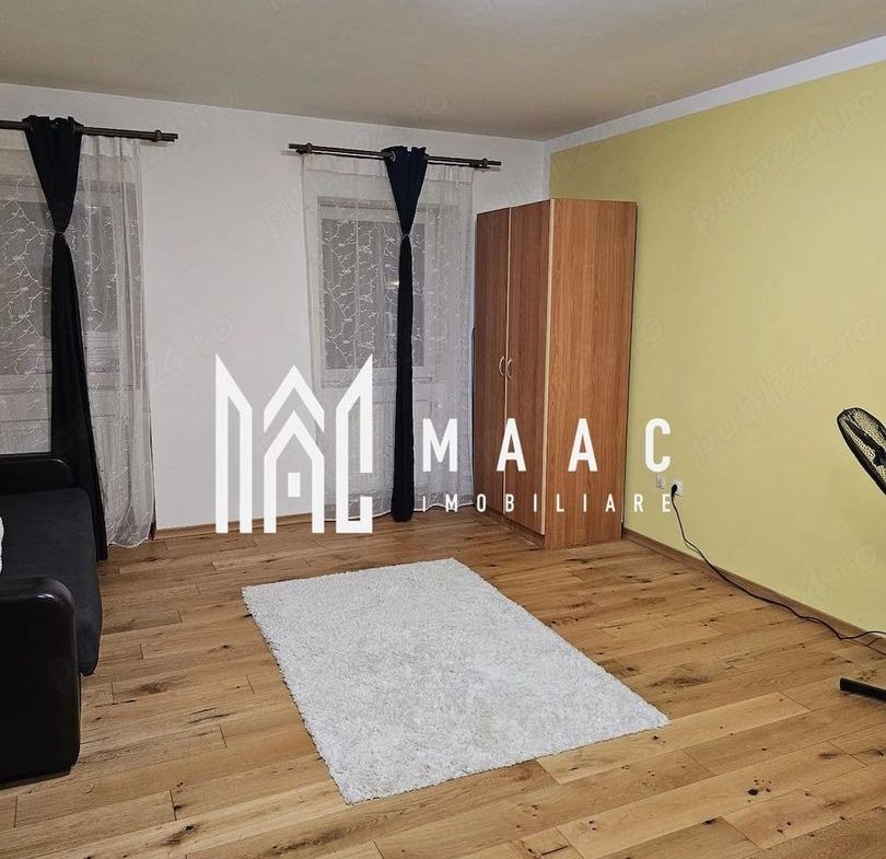 Garsonieră de închiriat Sibiu | Broscărie | 28 mp, etaj 2, lift