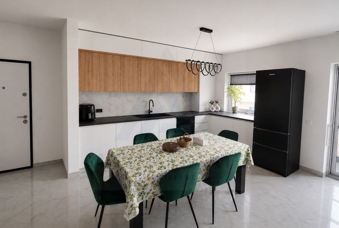 Apartament modern cu 2 dormitoare si  balcon 8 mp in One Residence