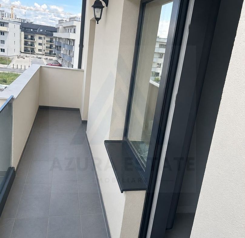 Apartament modern cu 2 dormitoare si  balcon 8 mp in One Residence