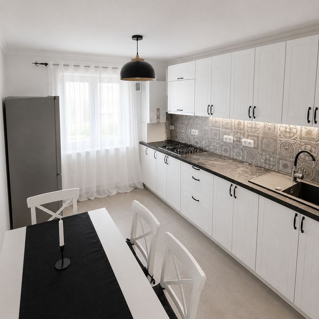 Apartament 2 camere de închiriat | Modern, complet mobilat