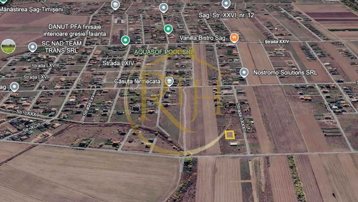 Parcela pentru Duplex sau Casa Individuala, 677mp, Sag-Manastire, 0% Comision