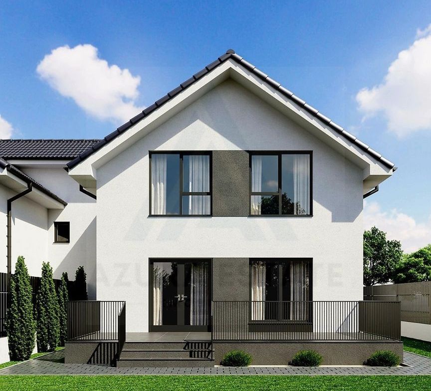 Casă tip duplex curte 350 mp 120 mp utili terasa 22 mp Sura Mare