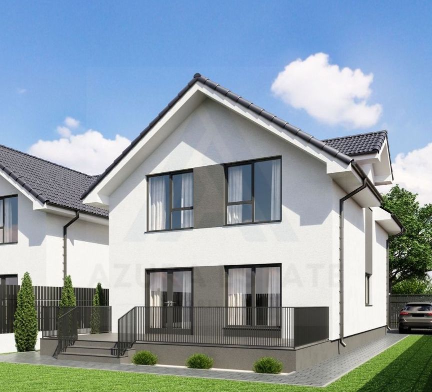 Casă tip duplex curte 350 mp 120 mp utili terasa 22 mp Sura Mare