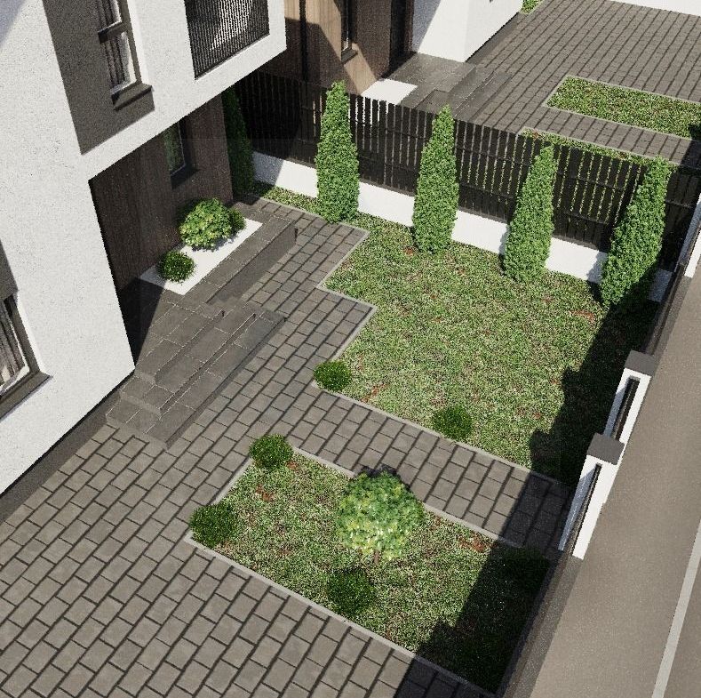 Casă tip duplex curte 350 mp 120 mp utili terasa 22 mp Sura Mare
