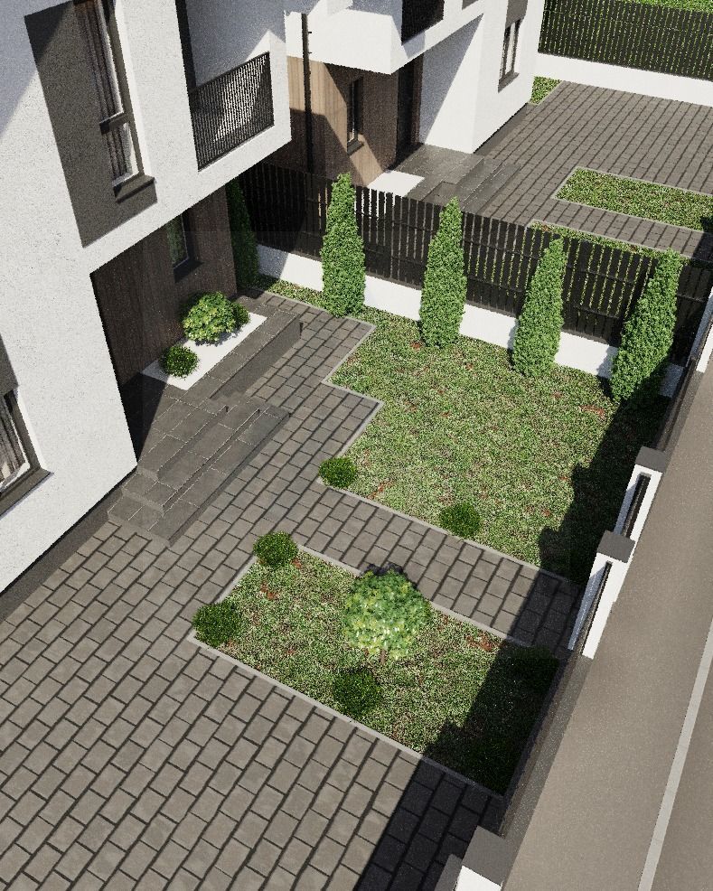 Casă tip duplex curte 350 mp 120 mp utili terasa 22 mp Sura Mare