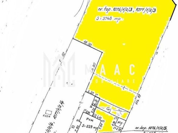 Teren intravilan 3500 mp | Vasile Aaron, Sibiu | construcții, acces direct