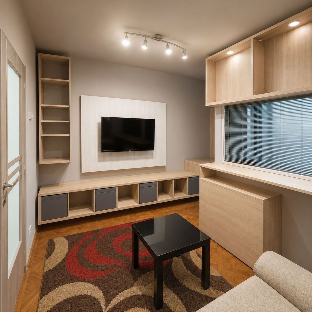 Apartament 1 cameră LUX, 38 mp | Prima închiriere | Complex Studențesc
