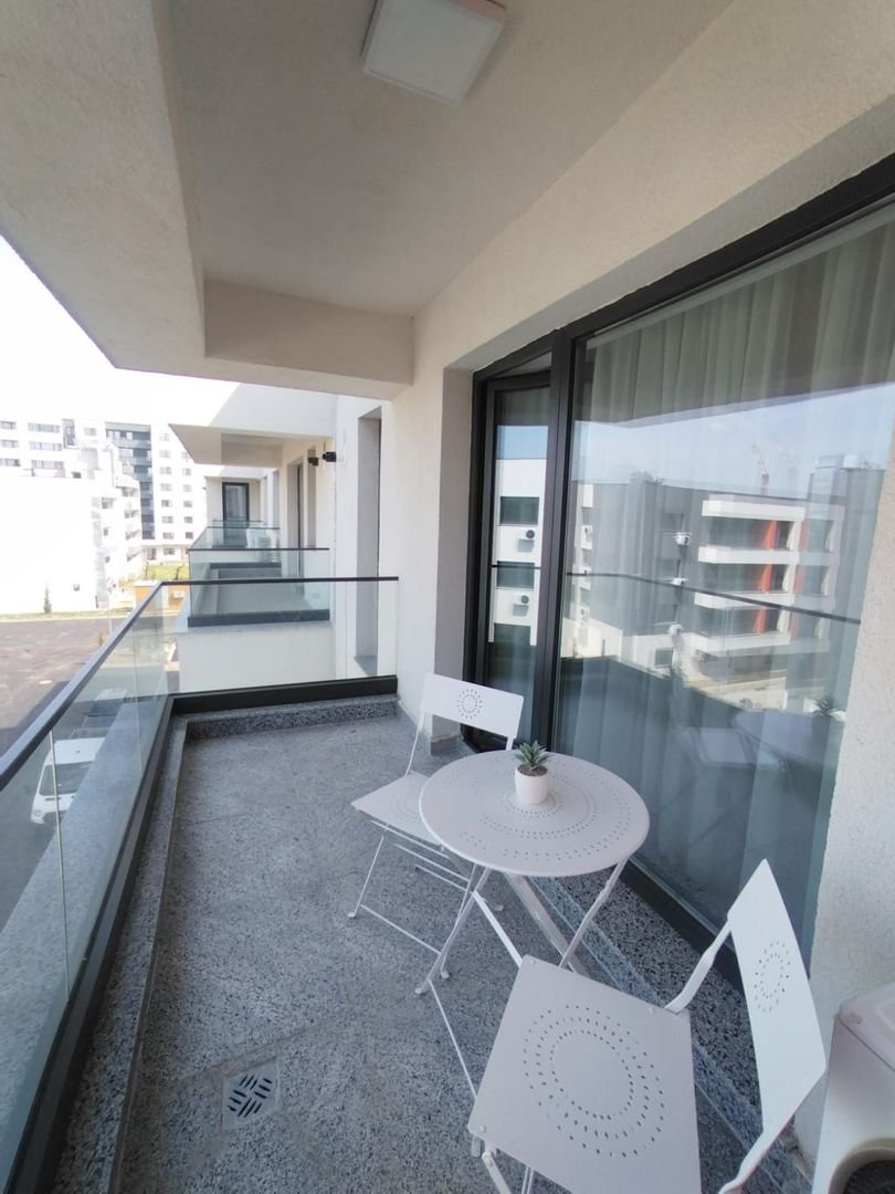 anBn-2233 Pipera studio modern 45 mp mobilat și utilat Complex Ivory