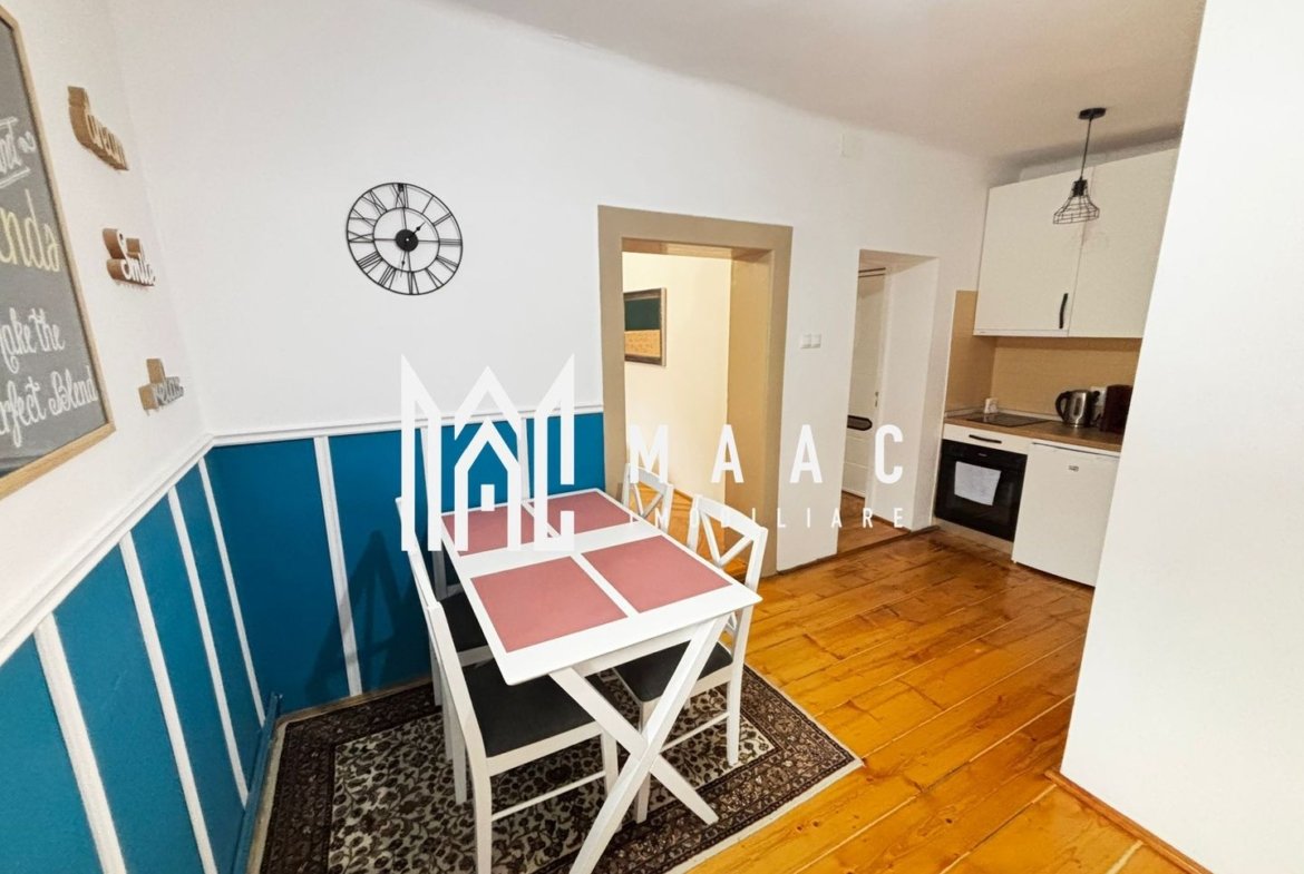 Apartament în Centru | 60 mp | 2 dormitoare | Etaj 1 | Ultracentral