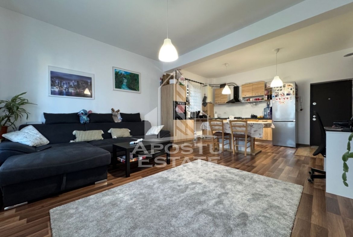 Apartament 2 camere de vanzare 54mp utili, 7mp balcon -Chisoda