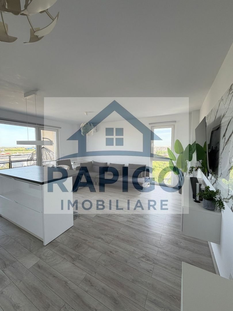 anBn-2646 Apartament modern 2 camere | Iris Armonia Aradului | Parcare subterana