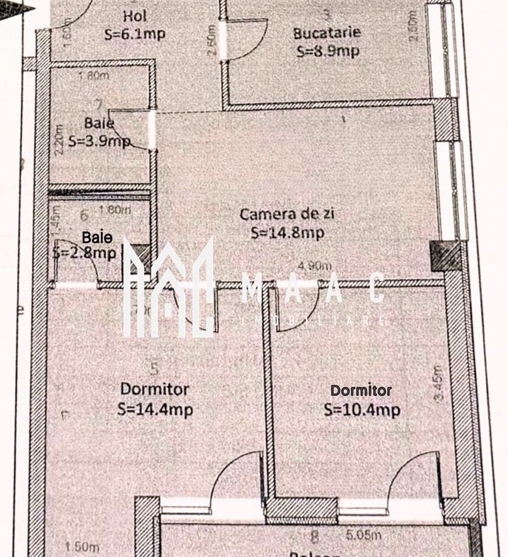 Apartament 3 camere |  Parter | Calea Surii Mici I Loc de parcare