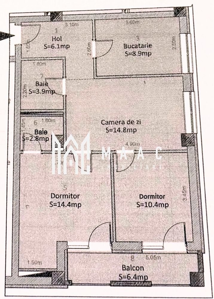 anBn-3170 Apartament 3 camere | Parter | Calea Surii Mici I Loc de parcare