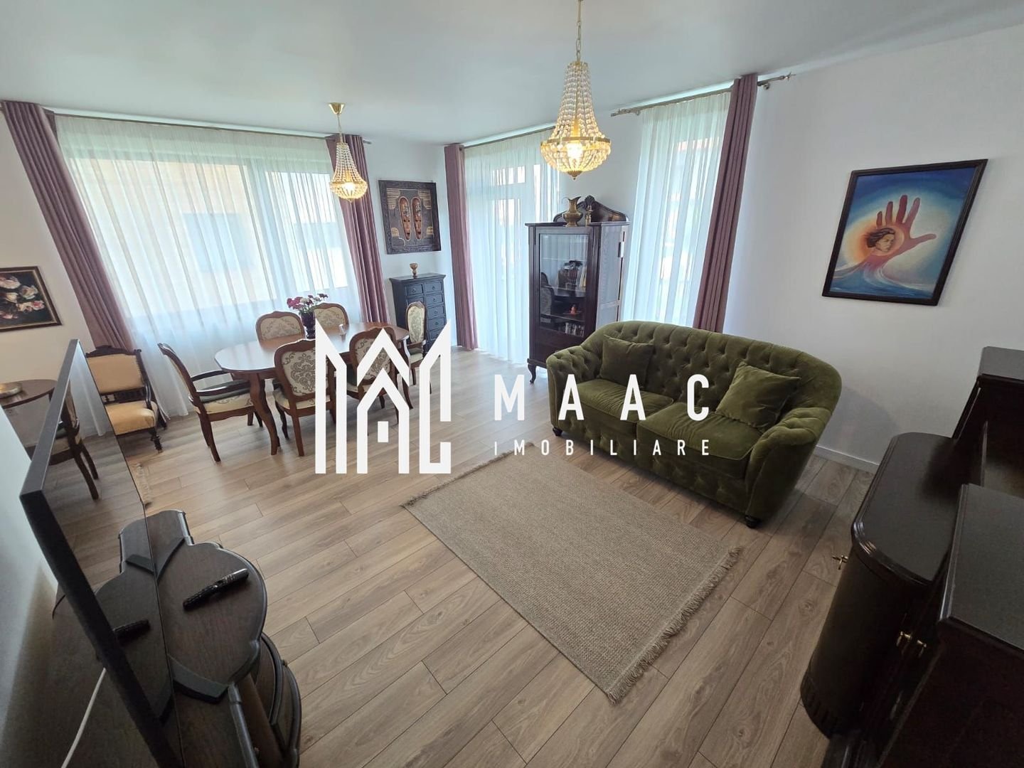 Apartament superb 3 camere 2 bai 2 balcoane Selimbar Lidl