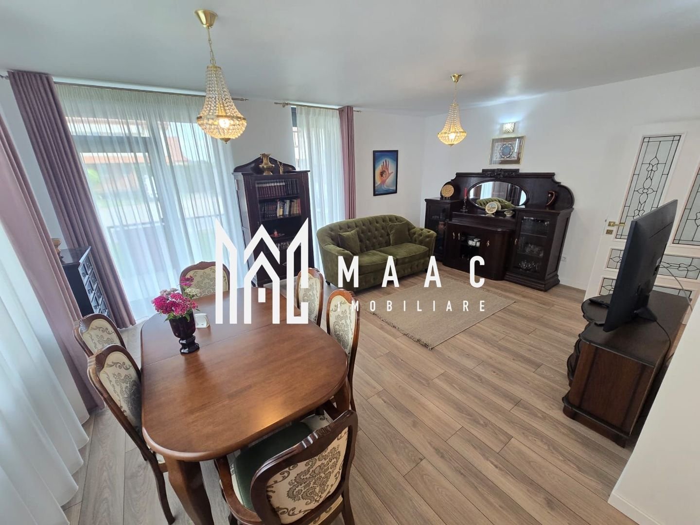 Apartament superb 3 camere 2 bai 2 balcoane Selimbar Lidl