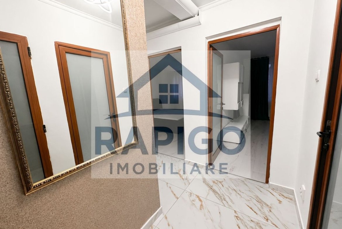 Apartament spațios 3 cam, complet renovat, mobilat – disponibil 01.07.