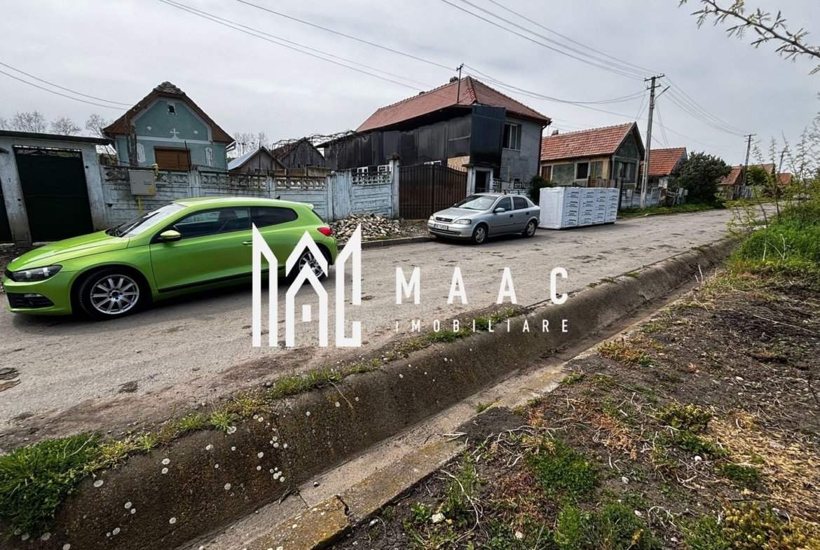 Teren intravilan | 500 mp | Utilități la poartă | Deschidere 16 ml | Alămor