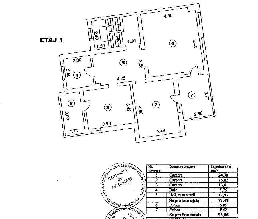 De închiriat – Vilă P+1 cu 5 camere, complet mobilată și utilată