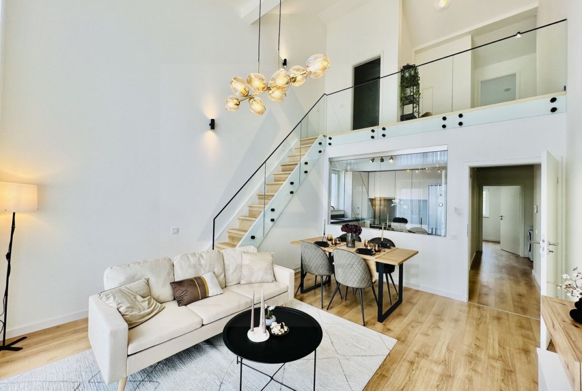 Penthouse ultramodern utilat 5 camere 2 bai si 139 mp utili in DaVinci