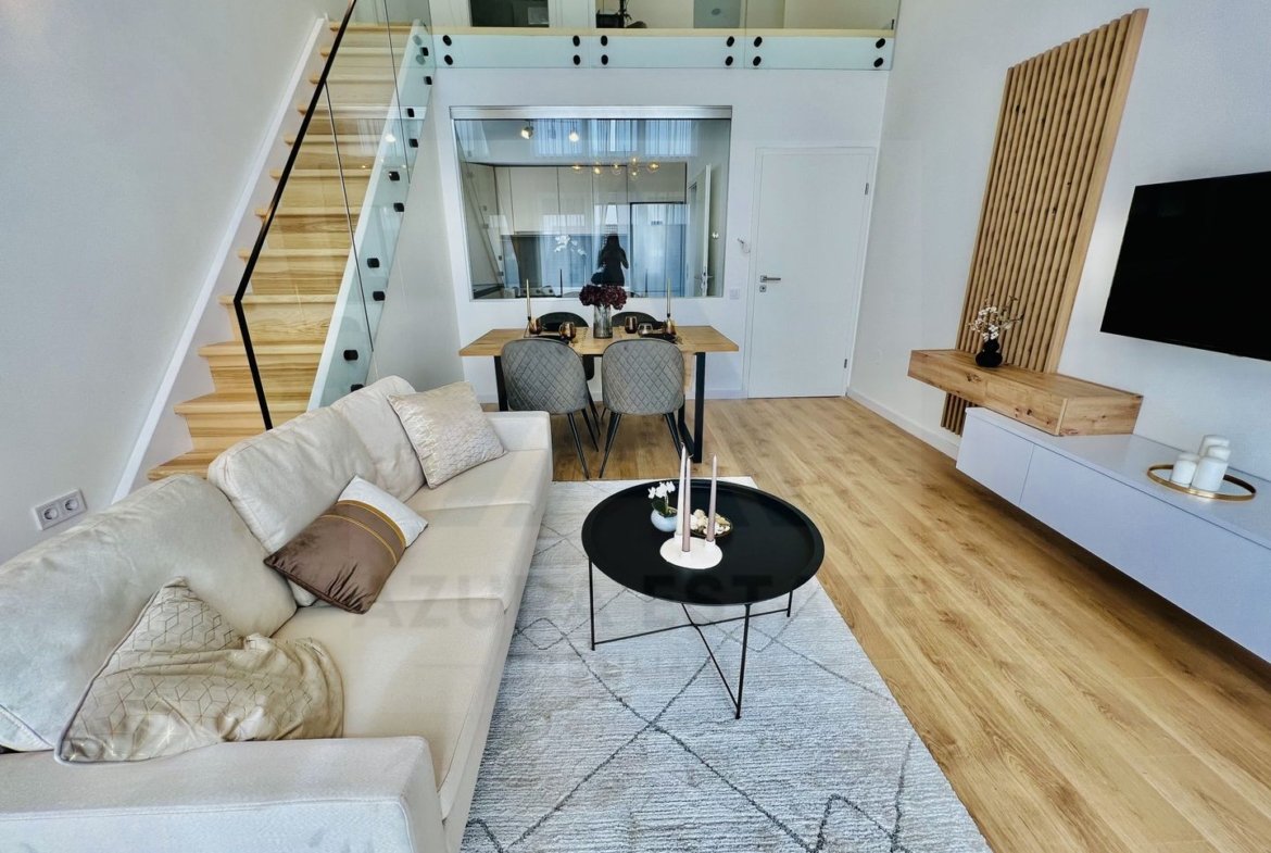 Penthouse ultramodern utilat 5 camere 2 bai si 139 mp utili in DaVinci
