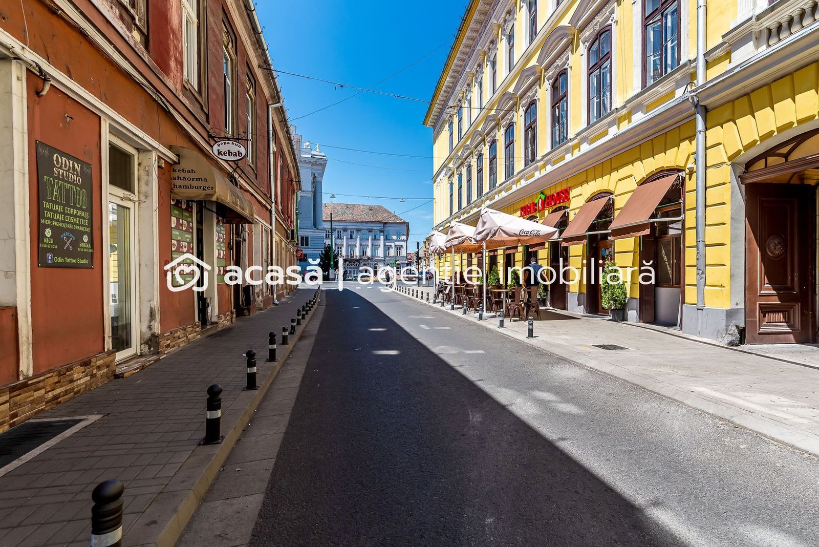 Spațiu birouri central cu 2 intrări pe Str. Unirii 1 Arad.