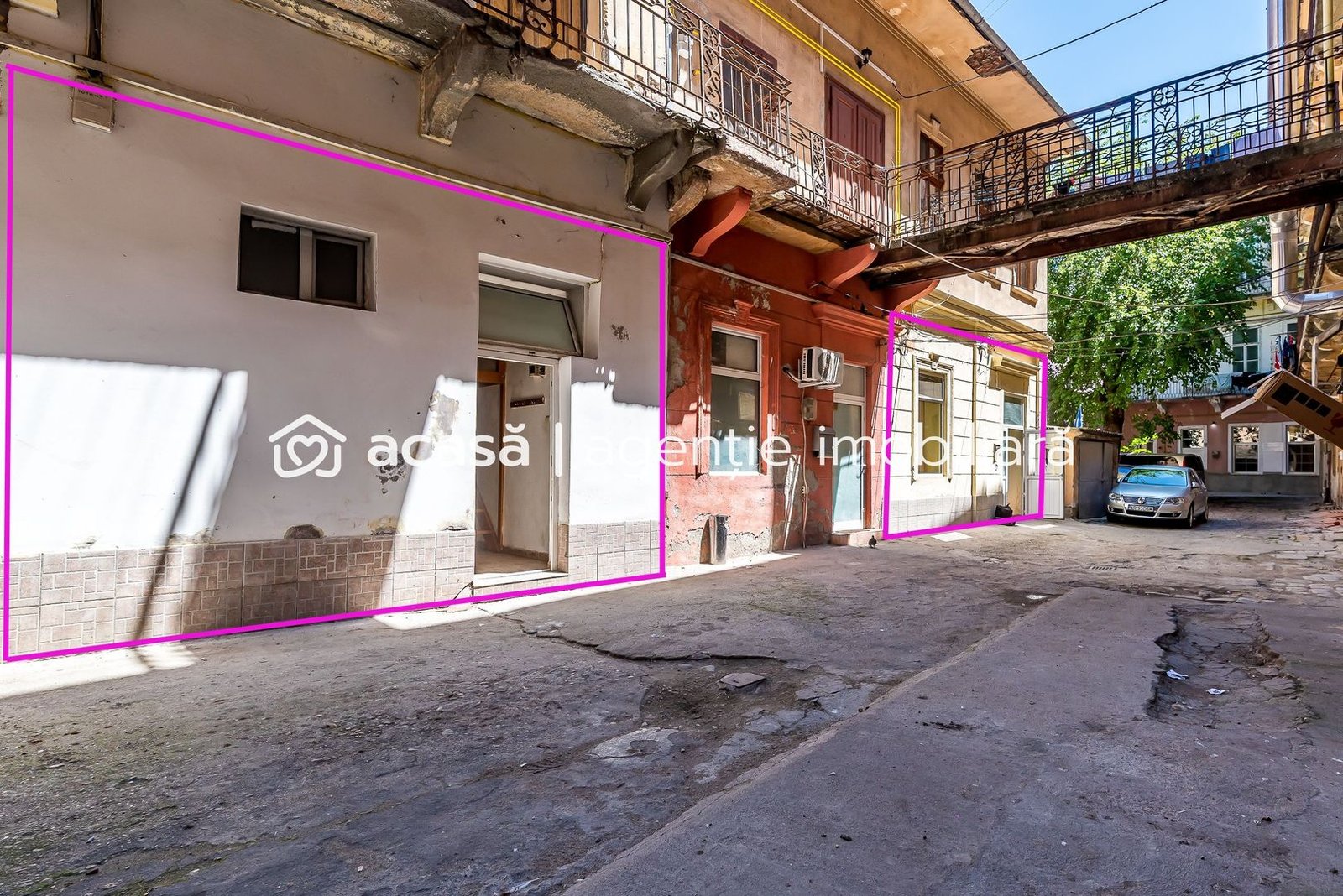 Spațiu birouri central cu 2 intrări pe Str. Unirii 1 Arad.