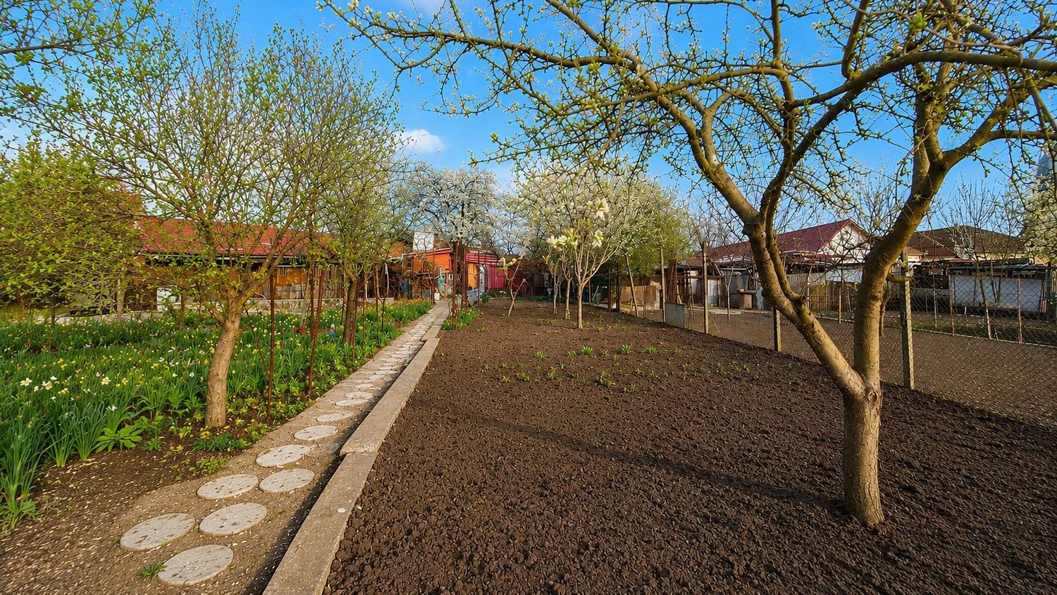 Casă individuală, teren generos de 1.348mp, poziție centrală, Giarmata