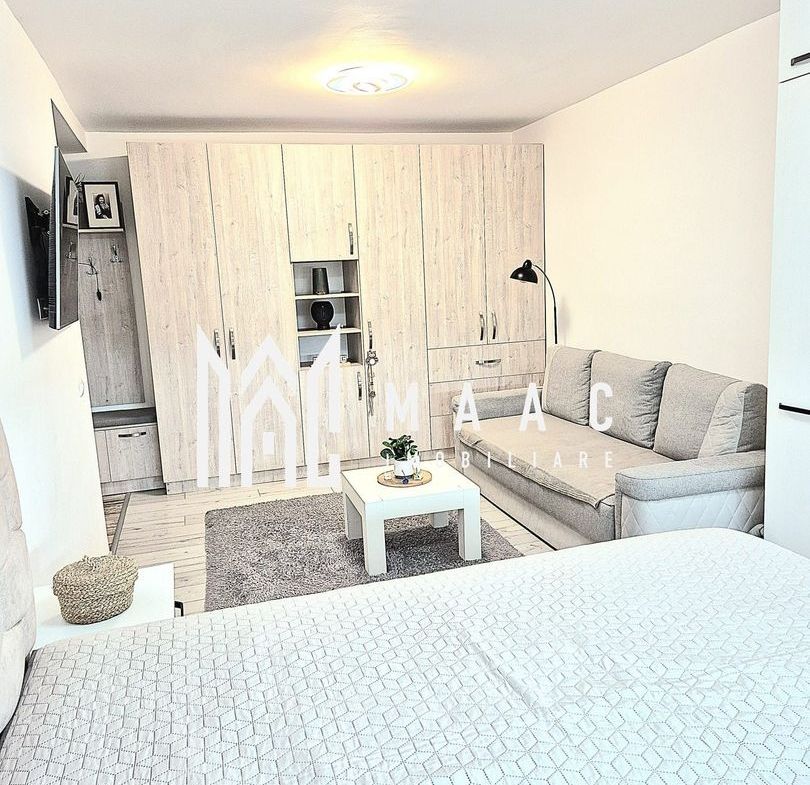 Garsoniera 40 MP | Zona Turnisor Mobilat complet | Balcon 5MP