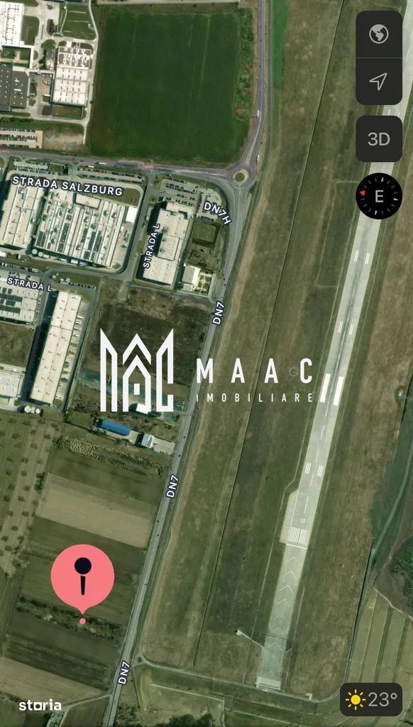 Teren Intravilan | 6400 mp | zona aeroport CP3117121