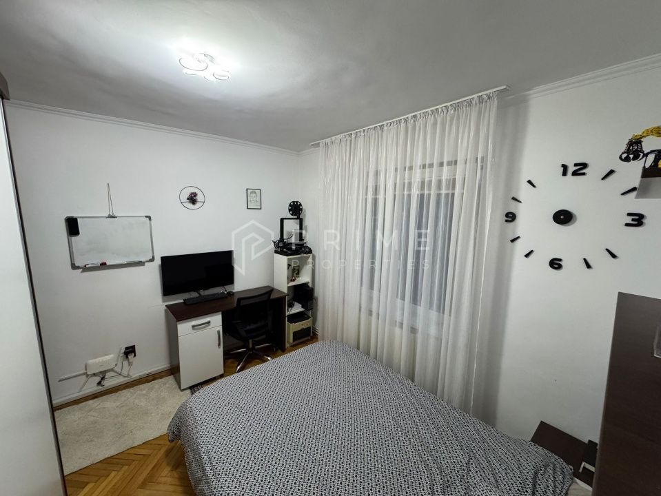 Apartament cu 3 camere, decomandat – Cartier Tudor- Mobilat și utilat