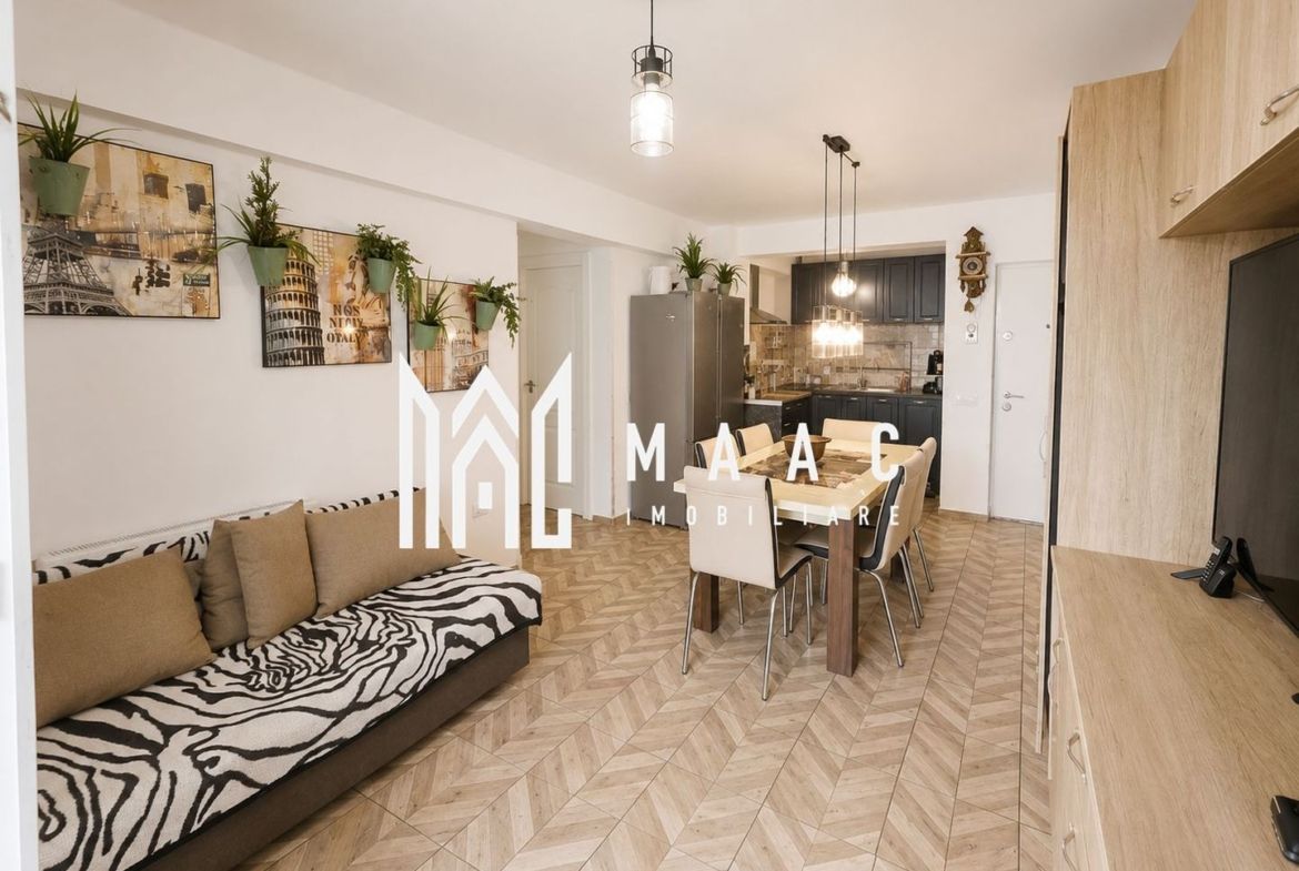 Apartament 3 camere | Etaj 1 | 2 bai | 2 Balcoane | Bloc nou