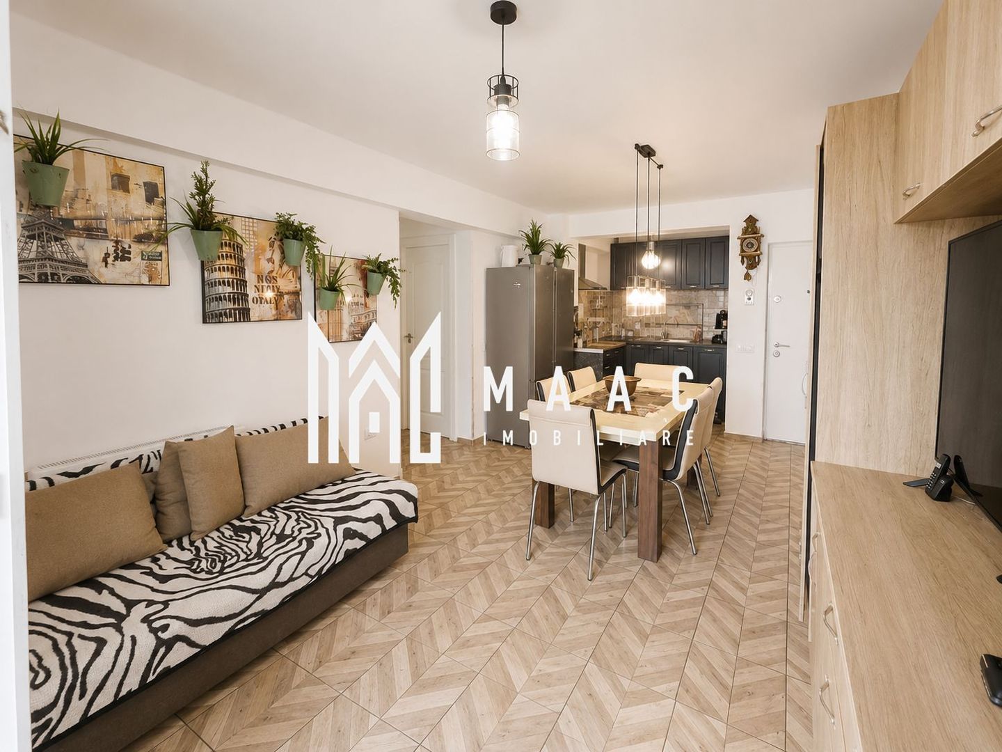 anBn-9008 Apartament 3 camere | Etaj 1 | 2 bai | 2 Balcoane | Bloc nou