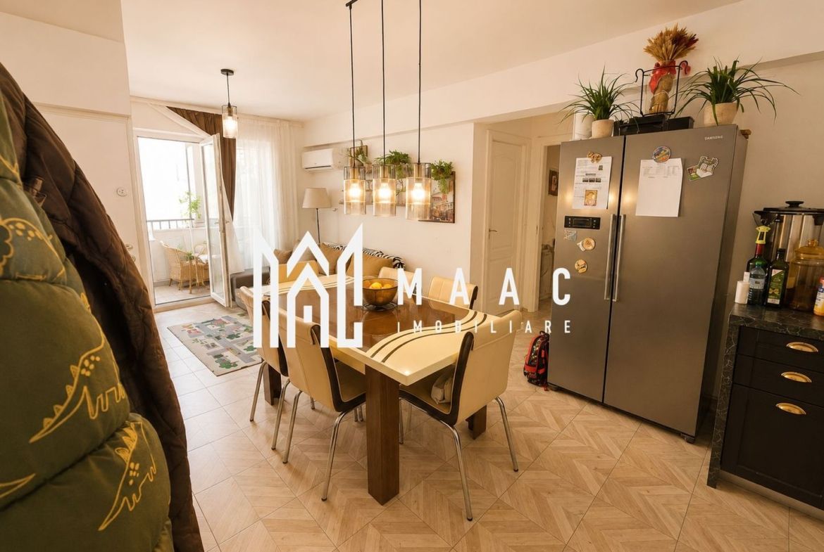 Apartament 3 camere | Etaj 1 | 2 bai | 2 Balcoane | Bloc nou