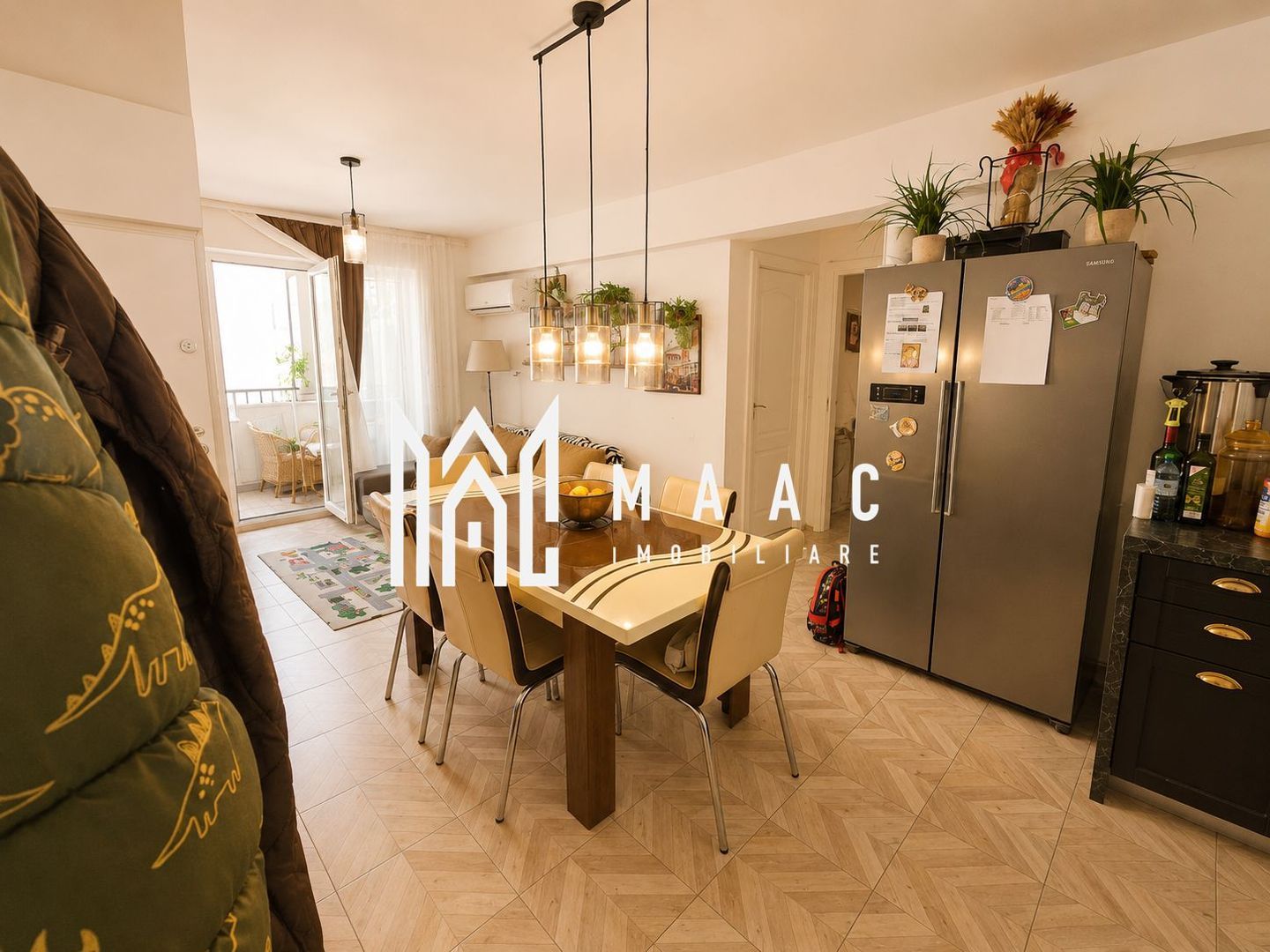 anBn-9010 Apartament 3 camere | Etaj 1 | 2 bai | 2 Balcoane | Bloc nou