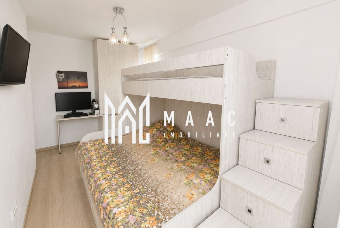 Apartament 3 camere | Etaj 1 | 2 bai | 2 Balcoane | Bloc nou