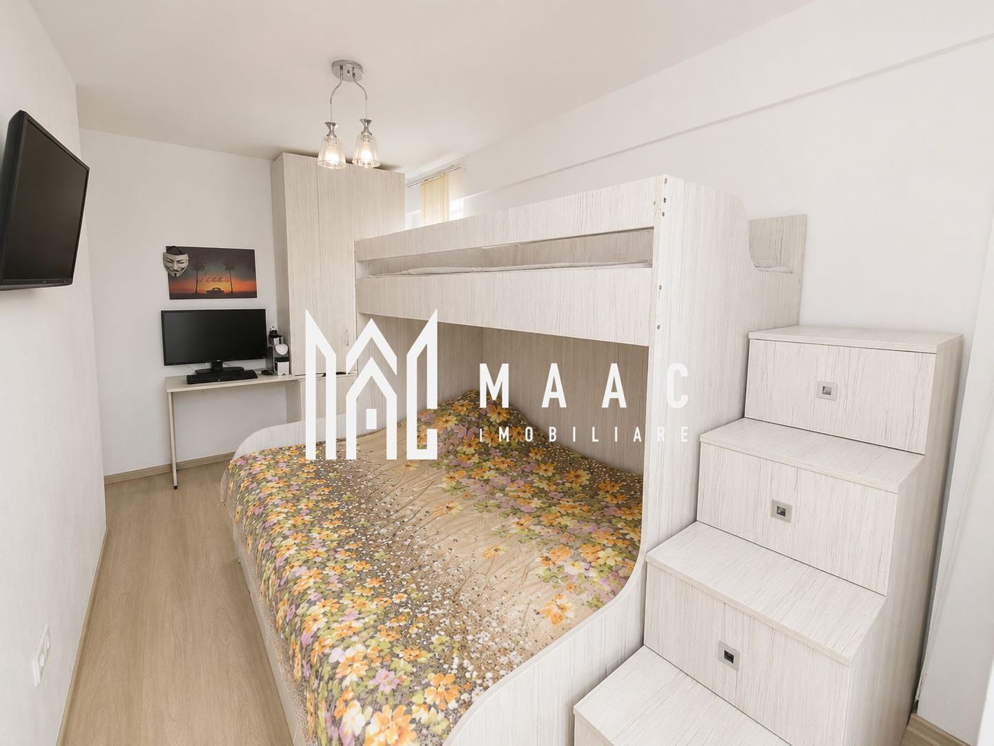 anBn-9014 Apartament 3 camere | Etaj 1 | 2 bai | 2 Balcoane | Bloc nou