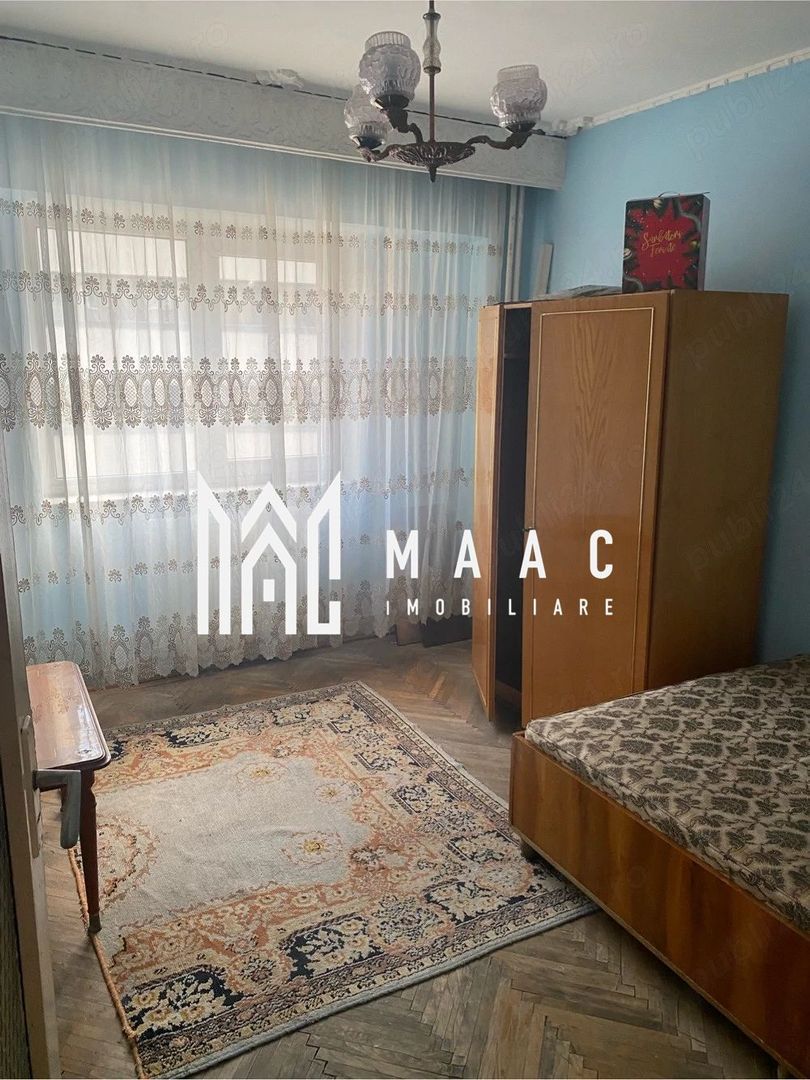 anBn-9120 Apartament 3 camere | 2 bai | etaj 1 | 70 mp | Centru |