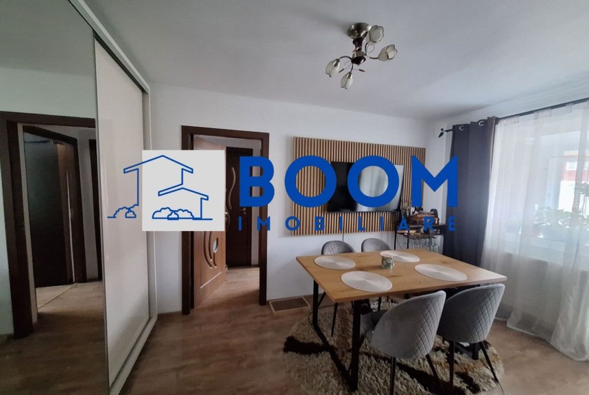 Apartament 3 camere | Tic Tac | Complet mobilat | Centrala proprie