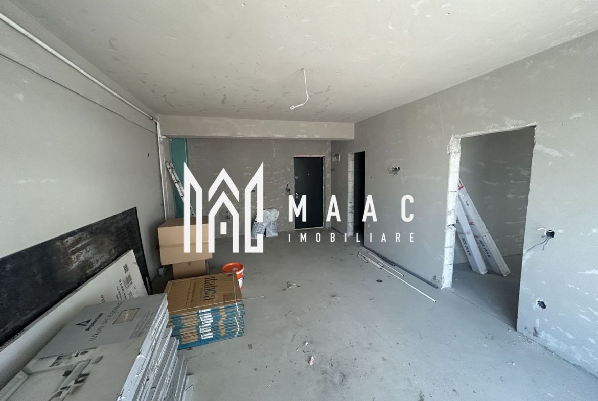 Apartament 2 camere semidecomandat | Șelimbăr | grădină 43 mp