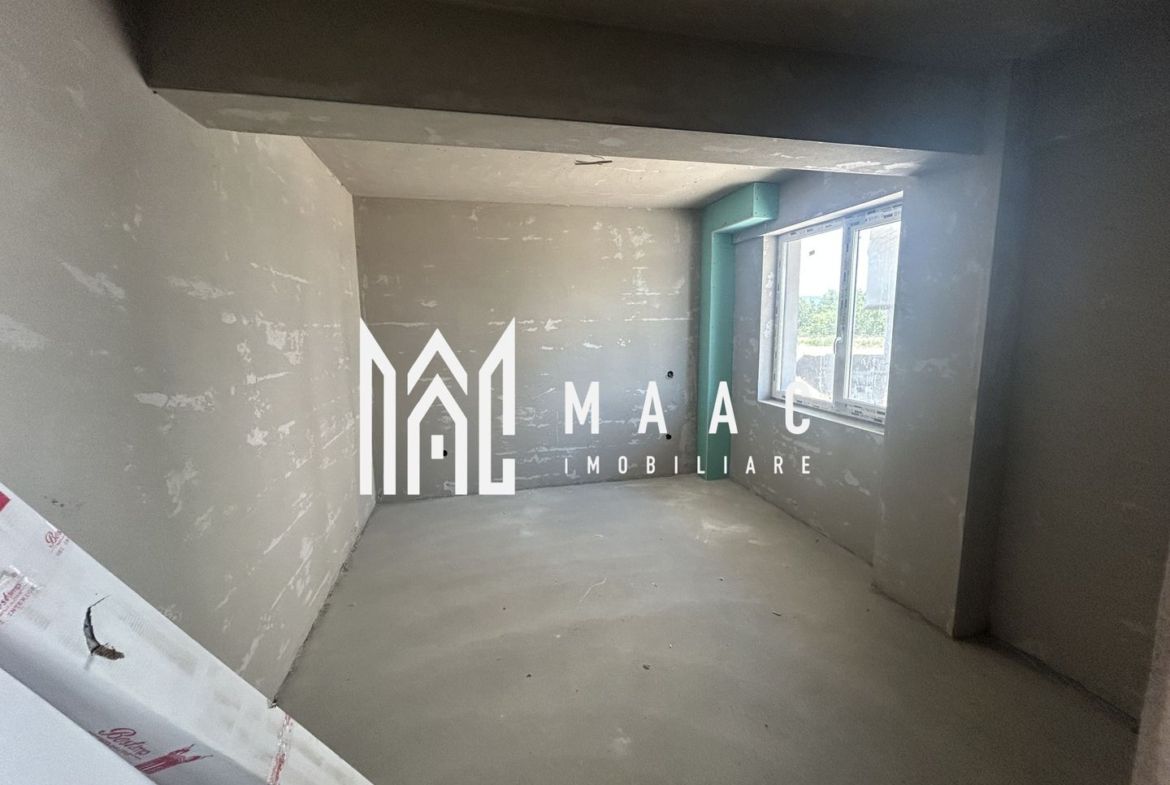 Apartament 2 camere semidecomandat | Șelimbăr | grădină 43 mp