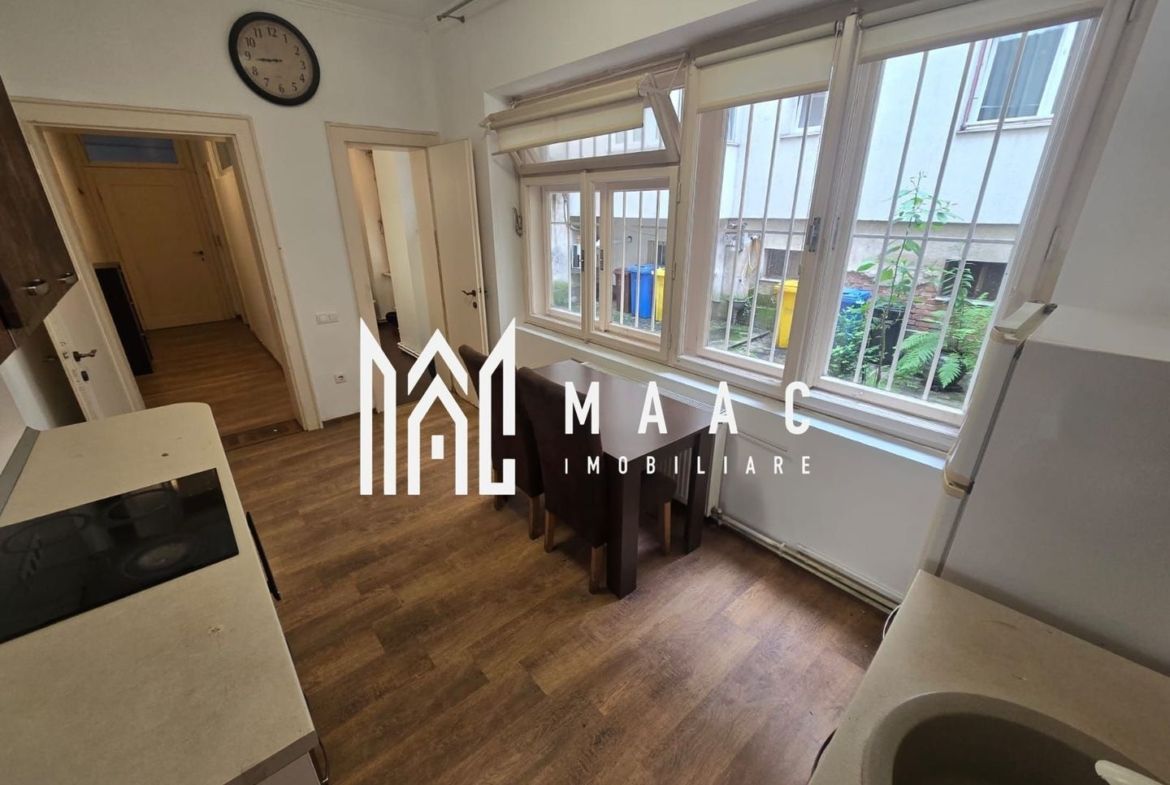 Apartament 2 camere decomandat | Sibiu Ultracentral | 61 mp, 2 băi