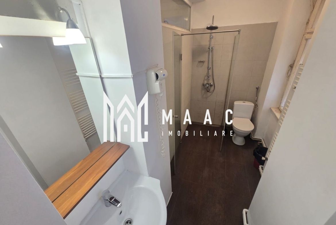 Apartament 2 camere decomandat | Sibiu Ultracentral | 61 mp, 2 băi