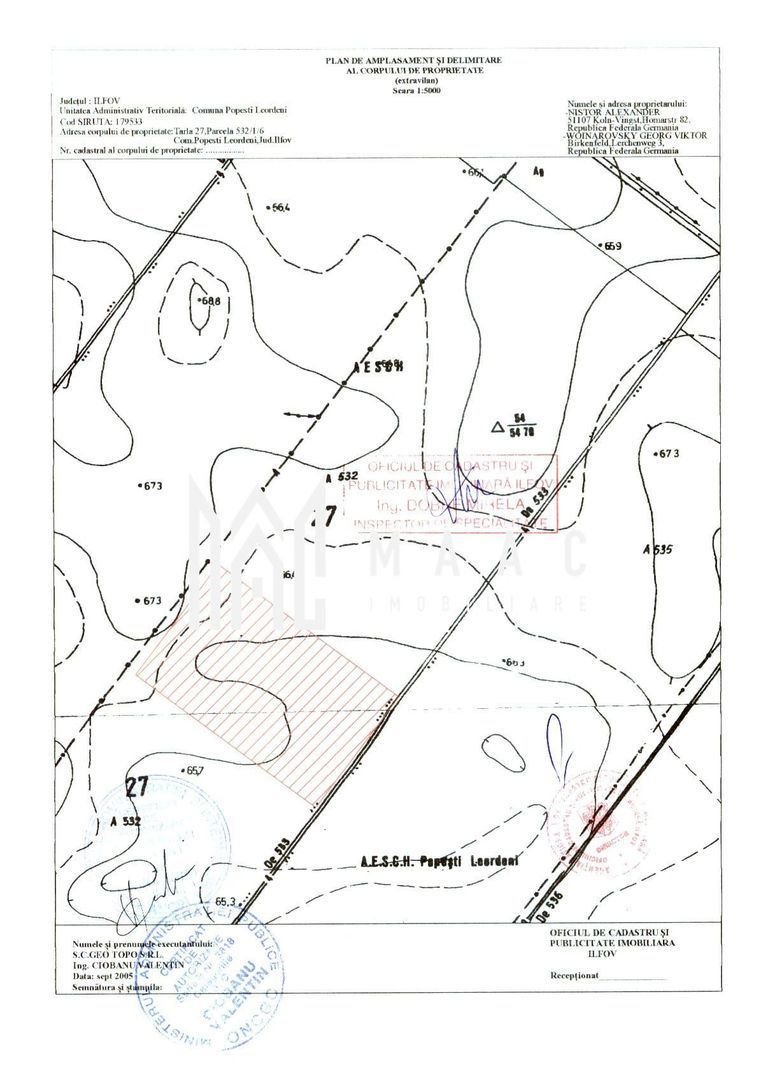 Teren extravilan 55.262 mp | Periferie | acces la stradă