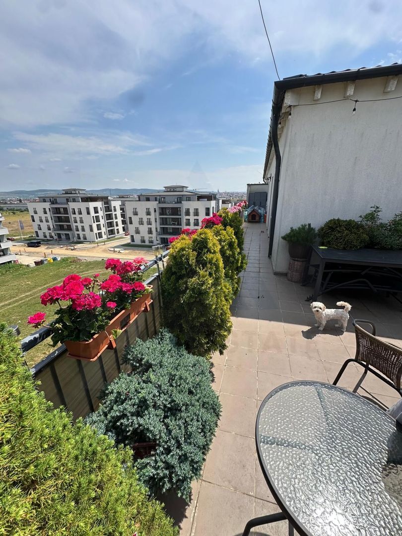 anBn-11253 Penthouse cu 3 camere terasă 50 mp si 2 parcări in Belvedere Residence