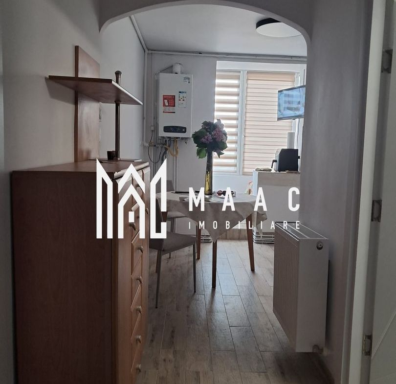 Garsonieră de închiriat | Trei Stejari, Sibiu | 42 mp, renovată