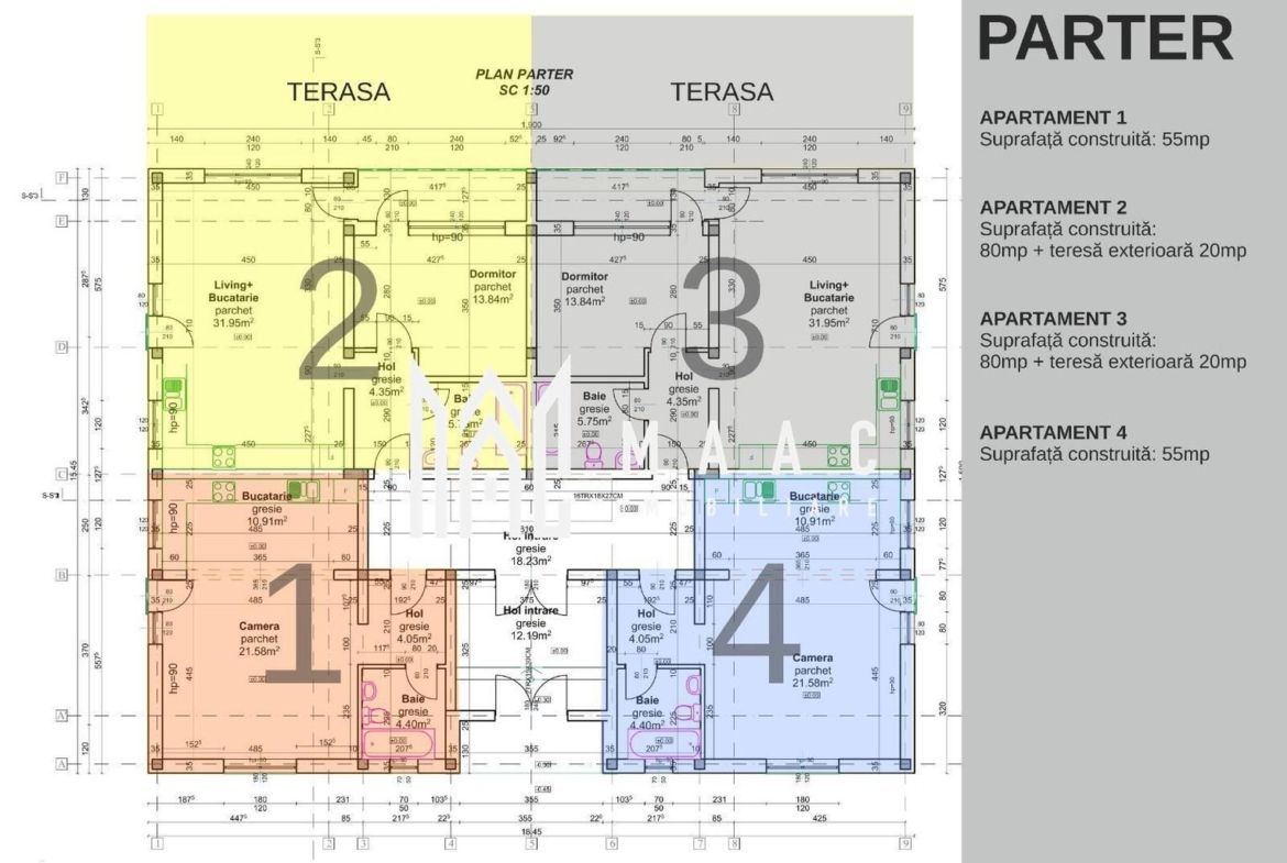 Apertament 2 Camere I Parter I Gradina I Selimbar