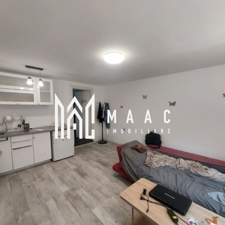 Apartament 1 cameră | Sub Arini, Sibiu | 26 mp, curte, - Imagine principala