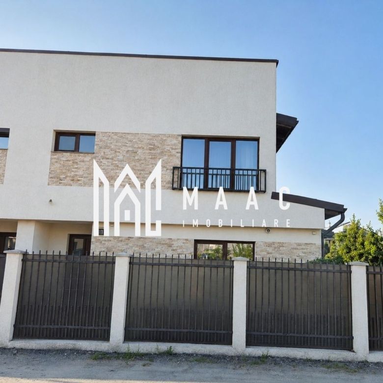 Casă duplex 4 camere | Șelimbăr | 121 mp, curte 220 mp, terasă