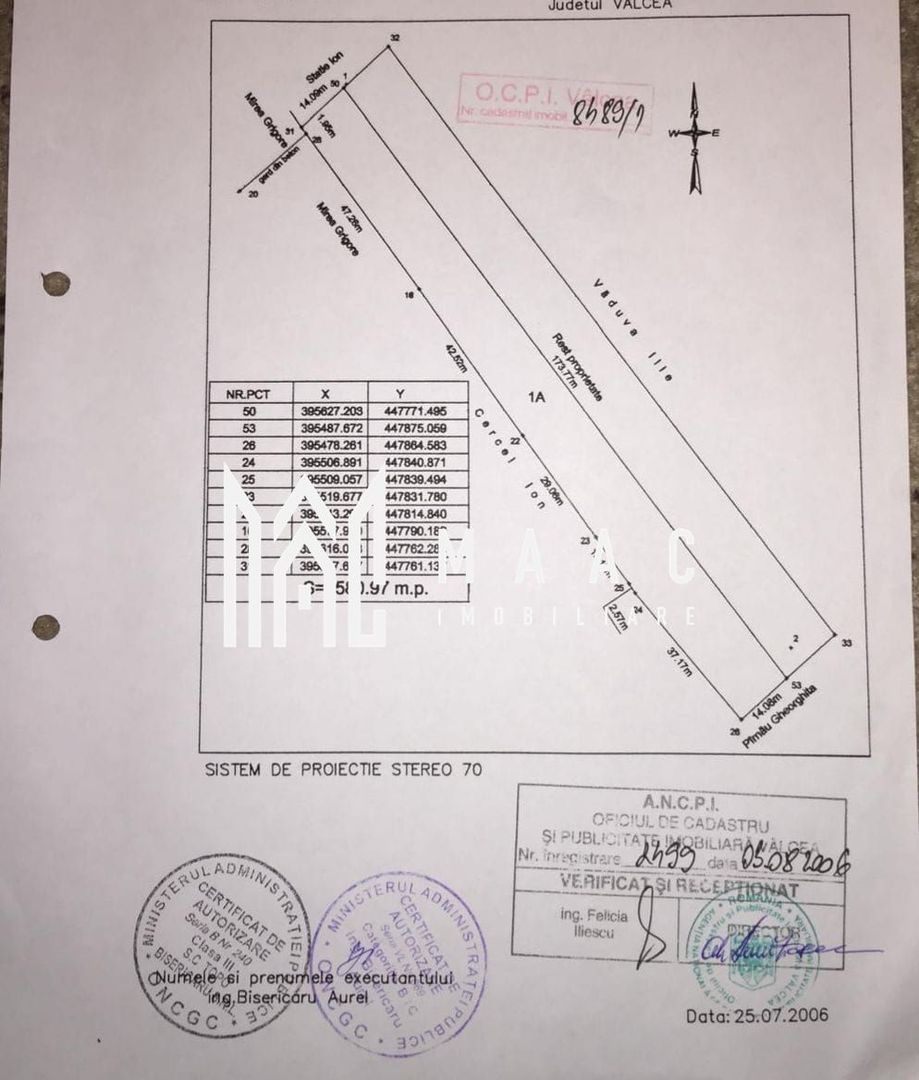 Teren extravilan 2581 mp | Râureni, Râmnicu Vâlcea | utilități la limită - foto 2