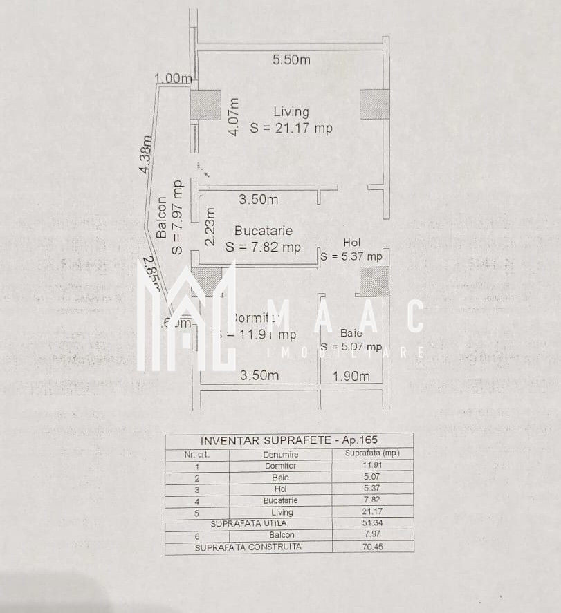 Apartament 2 camere I Etaj 13 I Lift I Parcare I Doamna Stanca - foto 8